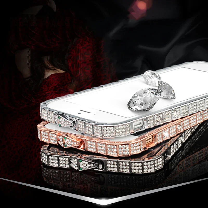 Crystal Diamond Bumper For iPhone - Premium Mobile Phone Cases from Dressmycell.com - Just $19! Shop now at Dressmycell.com Crystal Diamond Bumper For iPhone - Premium Mobile Phone Cases from Dressmycell.com - Just $19! Shop now at Dressmycell.com